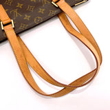 LOUIS VUITTON Tote Bag M51148 Cabas piano Monogram canvas/Leather Brown Women Used