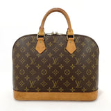 LOUIS VUITTON Handbag M51130 Alma Monogram canvas Brown Women Used