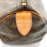 LOUIS VUITTON Handbag M41524 Speedy 35 Monogram canvas/Leather Brown Women Used