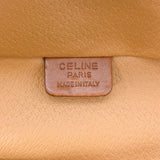 CELINE Handbag Vanity Macadam PVC/leather Brown Women Used