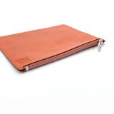 LOEWE Pouch anagram leather Orange Women Used