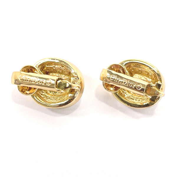 Christian Dior Earring metal/Rhinestone gold gold Women Used
