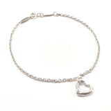 TIFFANY&Co. bracelet Open heart Elsa Peretti Silver925 Silver Women Used