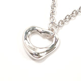 TIFFANY&Co. bracelet Open heart Elsa Peretti Silver925 Silver Women Used