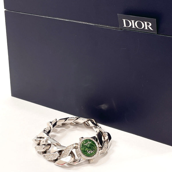Dior bracelet Dior x Kenny Scharf collaboration brass/Rhinestone Silver unisex Used