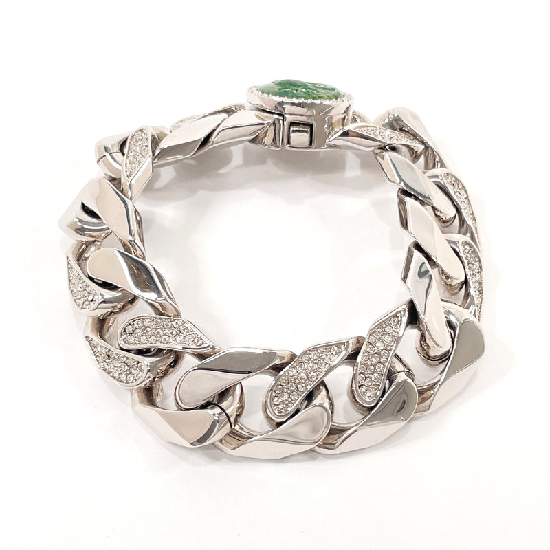 Dior bracelet Dior x Kenny Scharf collaboration brass/Rhinestone Silver unisex Used