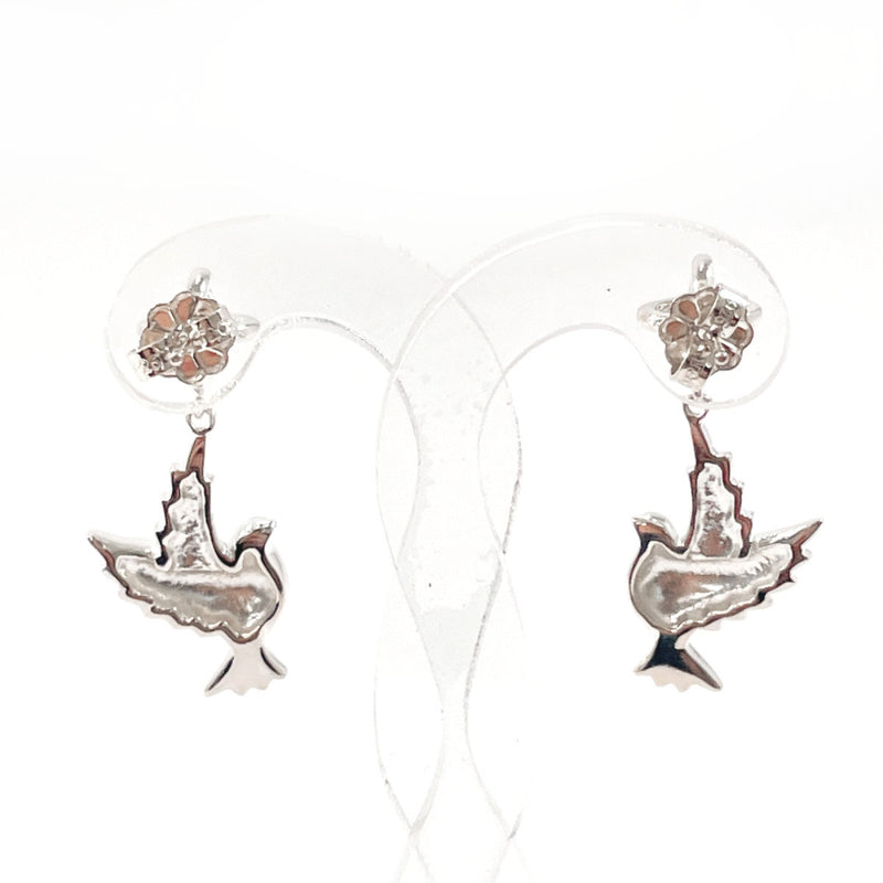 TIFFANY&Co. earring Paloma Picasso Dove Silver925 Silver Women Used