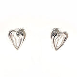 Georg Jensen Earring heart Silver925 Silver Women Used