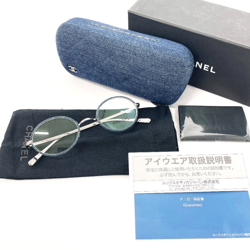 CHANEL | Accessories | Chanel Denim Quilted Sunglasses Black | Poshmark