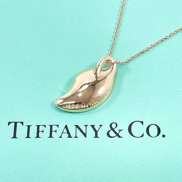 TIFFANY&Co. Necklace Leaf Elsa Peretti K18 Gold gold Women Used