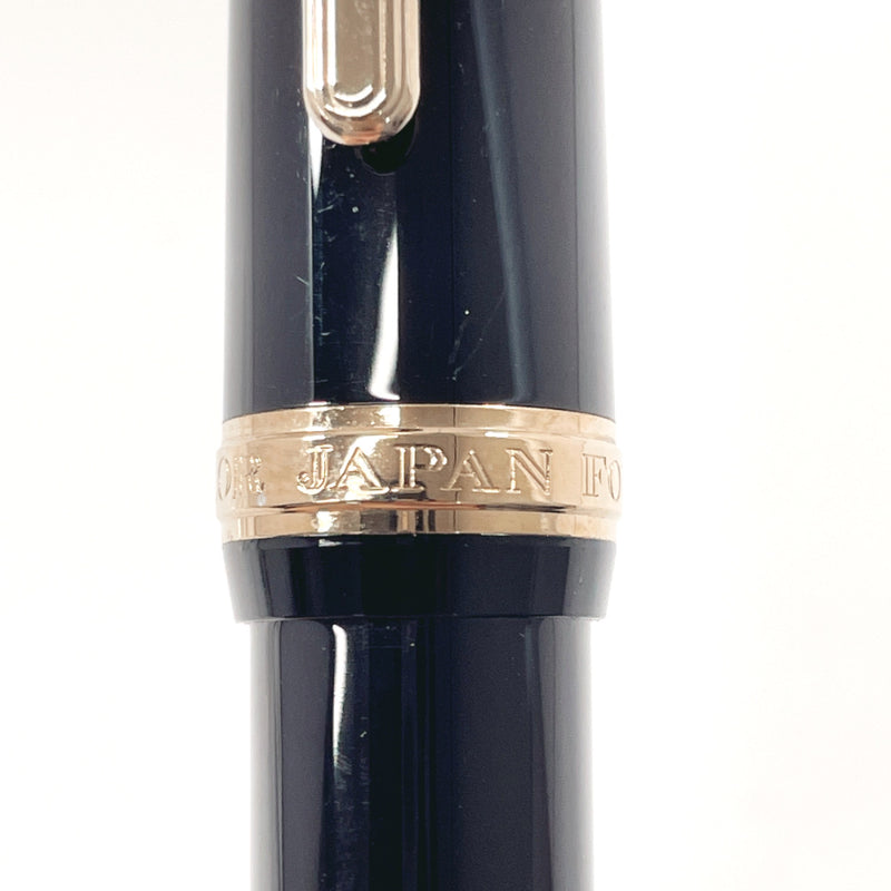 SAILOR fountain pen K14 Gold/Synthetic resin Black unisex Used
