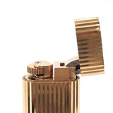 CARTIER lighter CA920301 Godron Gold Plated gold mens Used