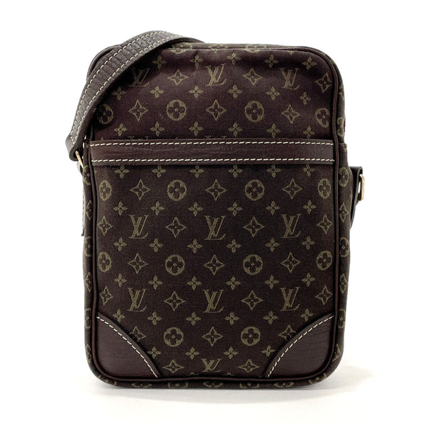 LOUIS VUITTON Shoulder Bag M95228 Dunouve Monogram mini run/leather Brown Brown Women Used