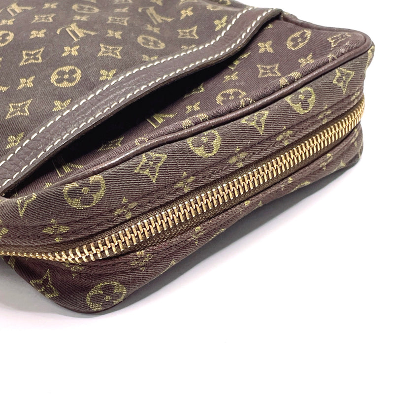 LOUIS VUITTON Shoulder Bag M95228 Dunouve Monogram mini run/leather Brown Brown Women Used