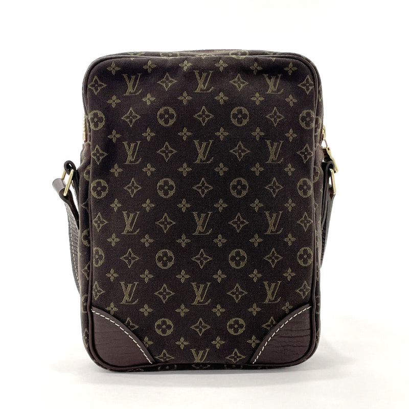 LOUIS VUITTON Shoulder Bag M95228 Dunouve Monogram mini run/leather Brown Brown Women Used