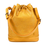 LOUIS VUITTON Shoulder Bag M44009 Noe Epi Leather yellow yellow Women Used