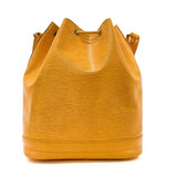 LOUIS VUITTON Shoulder Bag M44009 Noe Epi Leather yellow yellow Women Used