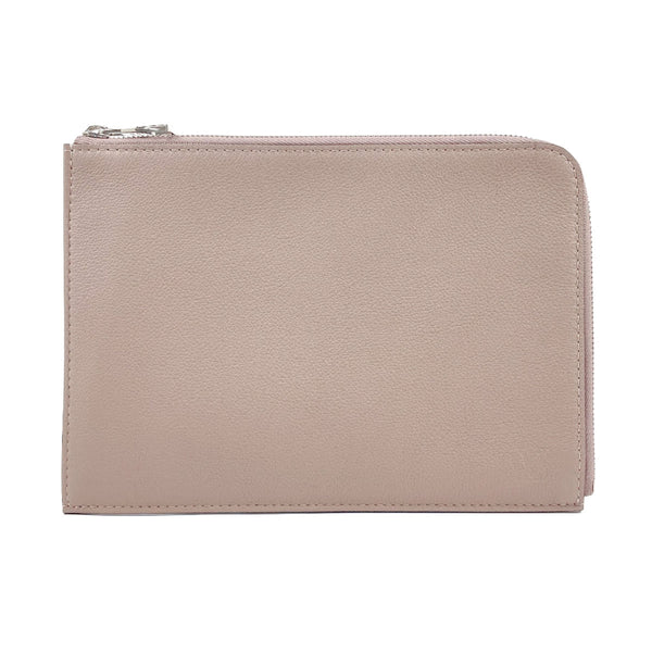 LOUIS VUITTON Clutch bag R99760 Pochette Jules PM leather/Taurillon Clemence gray gray Women Used