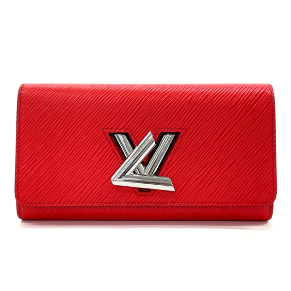 LOUIS VUITTON purse M61179  Portefeuille twist Epi Leather Red Red Women Used