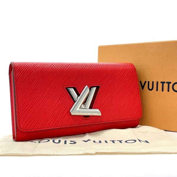 LOUIS VUITTON purse M61179  Portefeuille twist Epi Leather Red Red Women Used