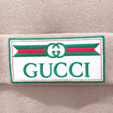 GUCCI sweat XJDZM trainer vintage logo patch cotton Brown mens Used
