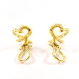 TIFFANY&Co. Earring Loving heart Paloma Picasso K18 yellow gold gold Women Used