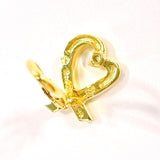 TIFFANY&Co. Earring Loving heart Paloma Picasso K18 yellow gold gold Women Used