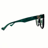 GUCCI sunglasses GG0960SA Asian fit Synthetic resin green Women Used
