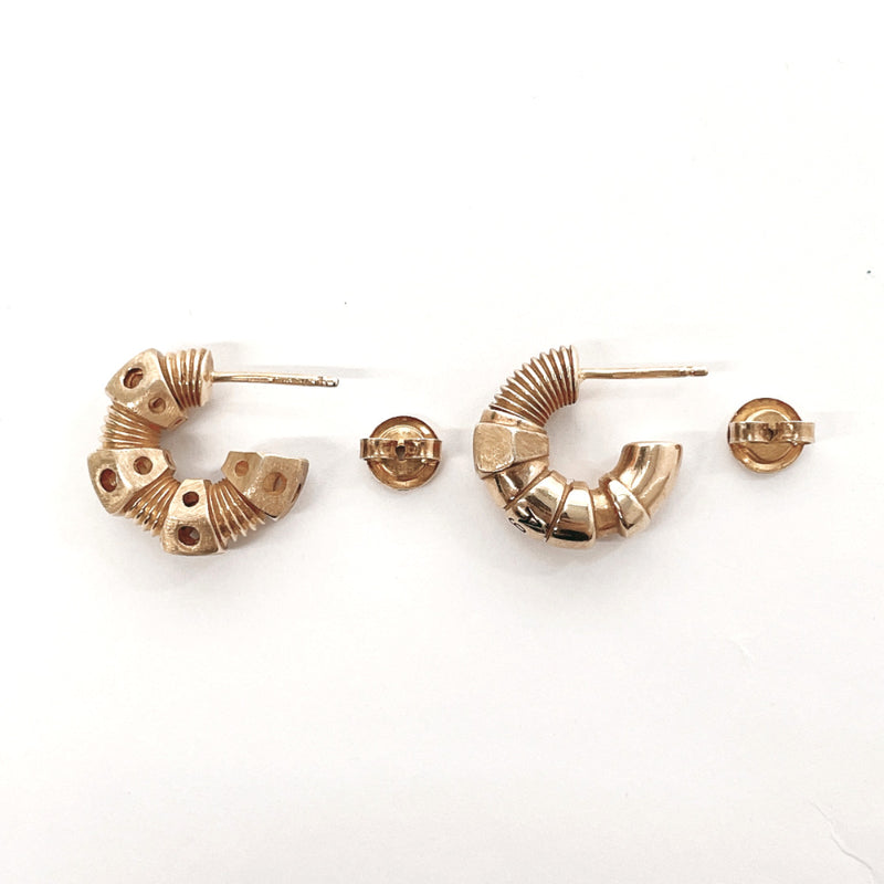 BOTTEGAVENETA earring thread hoop Silver925 gold Women Used