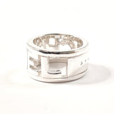 CHANEL Ring logo Silver925 #14(JP Size) Silver Women Used