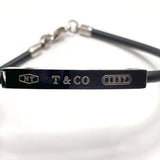 TIFFANY&Co. bracelet 1837 titanium/rubber Black unisex Used