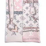 LOUIS VUITTON scarf M70637 Bando Monogram Confidential silk pink pink Women Used