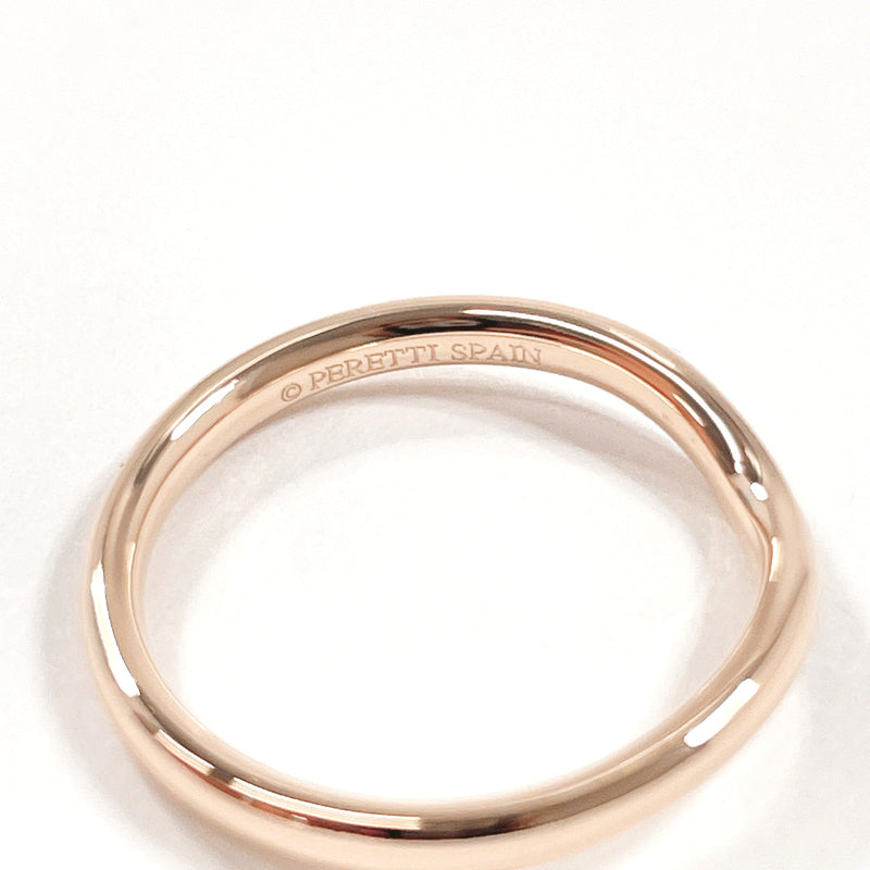 TIFFANY&Co. Ring Curved Elsa Peretti K18 yellow gold/diamond #9(JP Size) gold Women Used