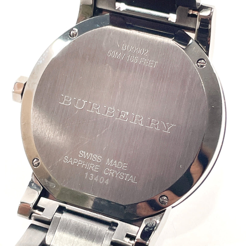 BURBERRY Watches BU9902 Stainless Steel/Stainless Steel Black Black mens Used