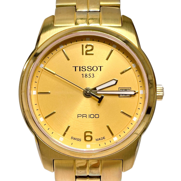 TISSOT Watches T049410A PR100 Stainless Steel/Stainless Steel gold mens Used