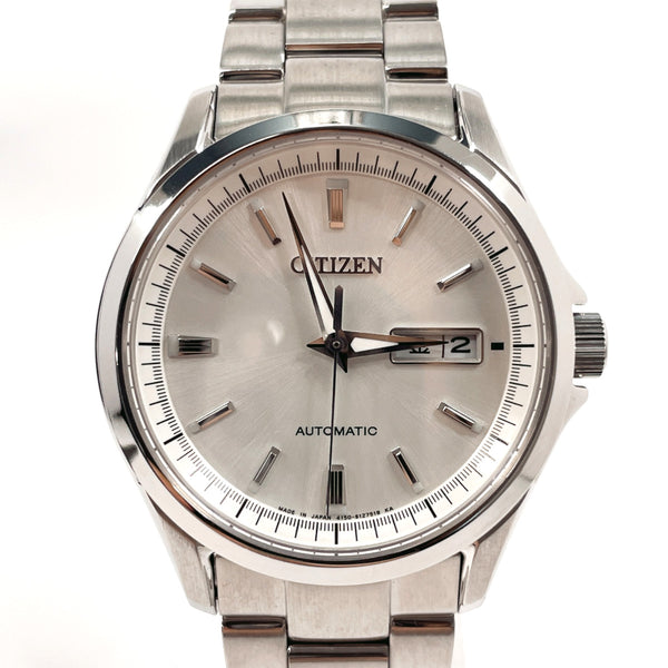 CITIZEN Watches NP4040-54A mechanical day date Citizen Collection Stainless Steel/Stainless Steel Silver mens Used