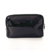CHANEL Pouch COCO Mark Patent leather Black Women Used