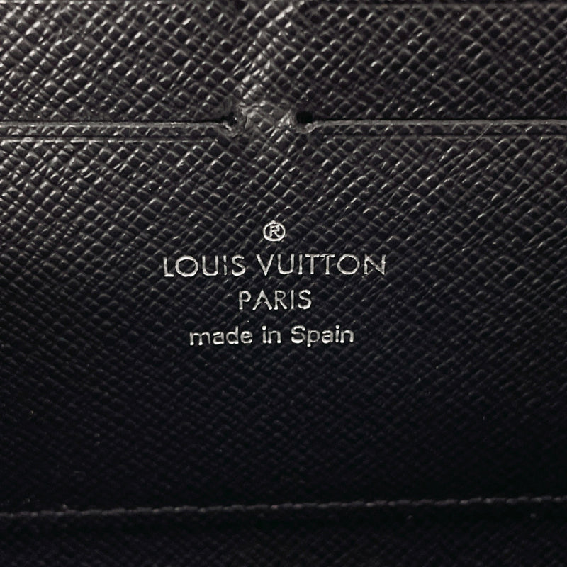 LOUIS VUITTON purse M6007N Zippy wallet Epi Leather Black Black mens Used