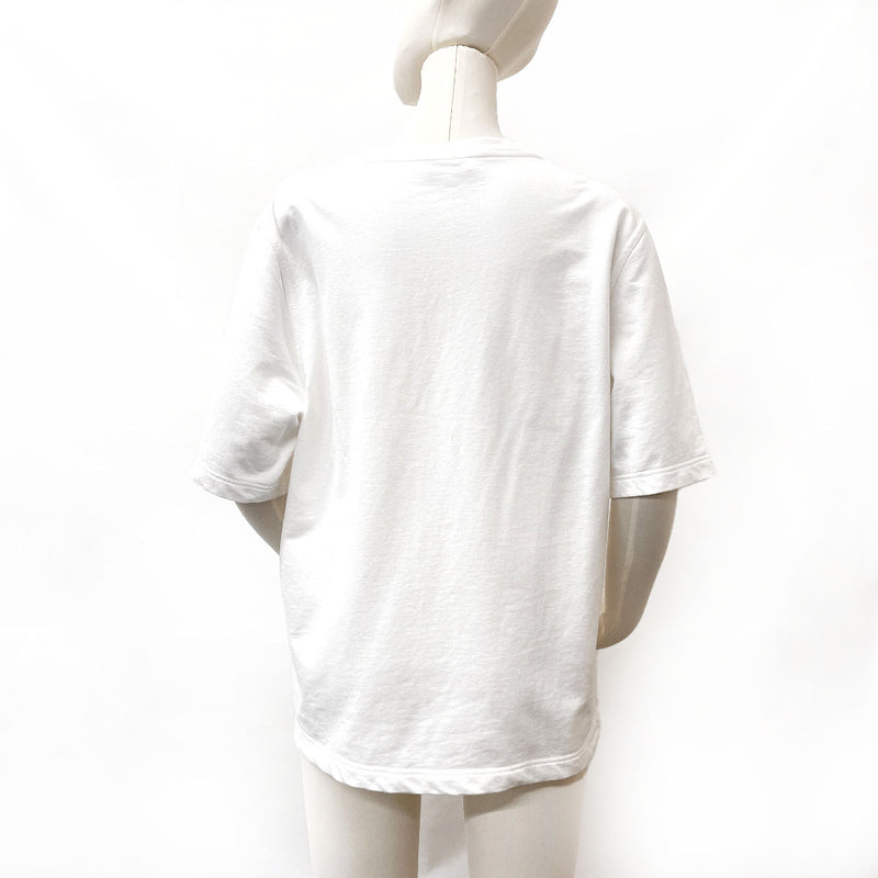 HERMES Short sleeve T-shirt hello mister farrier cotton white mens Used