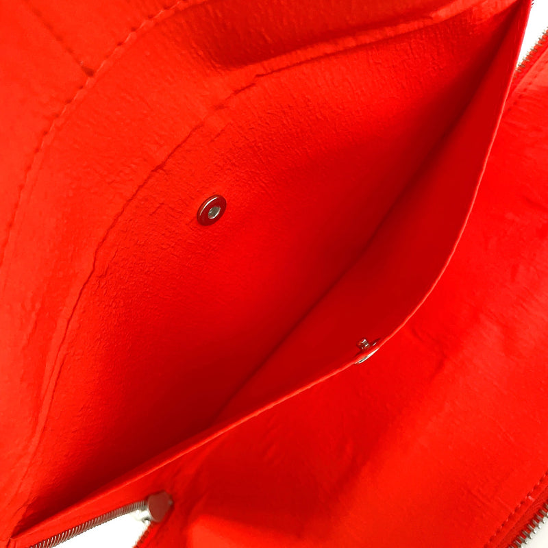 BOTTEGAVENETA Pouch 666770 organizer leather Red unisex Used