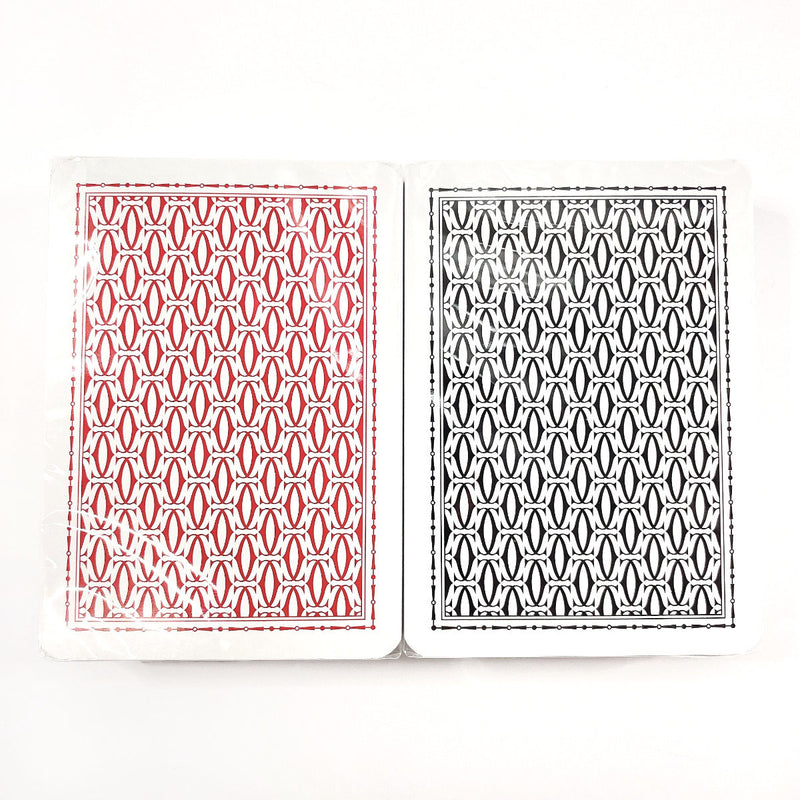 CARTIER Other miscellaneous goods Playing cards 2 color set paper Red Red unisex New