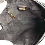 GUCCI Shoulder Bag 007・115・4916 leather Black Women Used