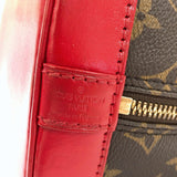 LOUIS VUITTON Monogram Alma M51130 Handbag Chic in Black Recolored.