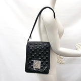 LOUIS VUITTON Shoulder Bag M92127 club Vernis/Damier Black Black Women Used