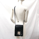 LOUIS VUITTON Shoulder Bag M92127 club Vernis/Damier Black Black Women Used