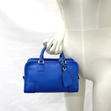 LOEWE Handbag Amazonas 23 leather blue Women Used