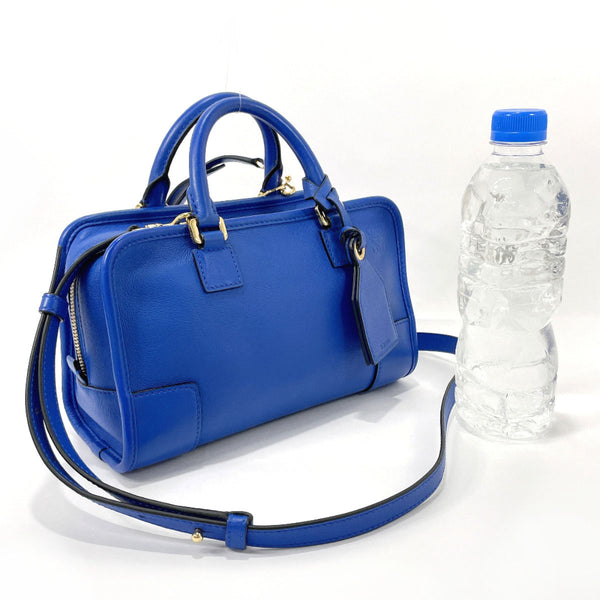 LOEWE Handbag Amazonas 23 leather blue Women Used