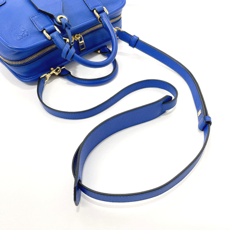 LOEWE Handbag Amazonas 23 leather blue Women Used