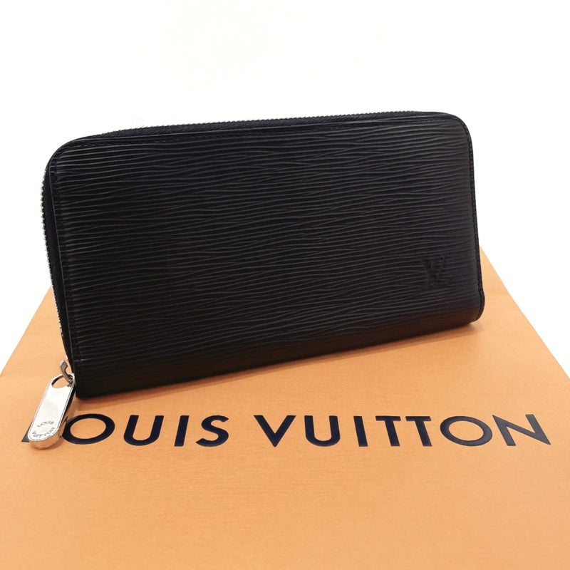 Louis Vuitton Zippy EPI Black Leather Wallet