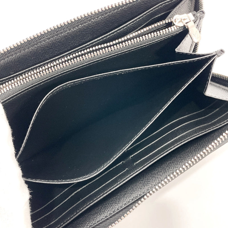 LOUIS VUITTON Black Epi Zippy Wallet M61857 W/Dust Bag and Box